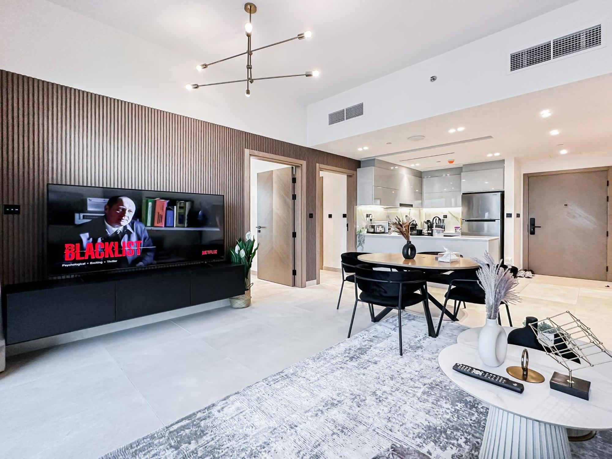 Apartment Skyline Oasis - Business Bay With Burj Khalifa Vie Dubai